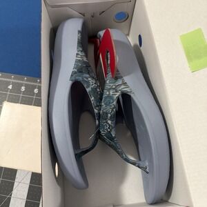 Alegria Thong Sandals Women's 9.5-10 Blue Printed ODE-194 Recovery - New